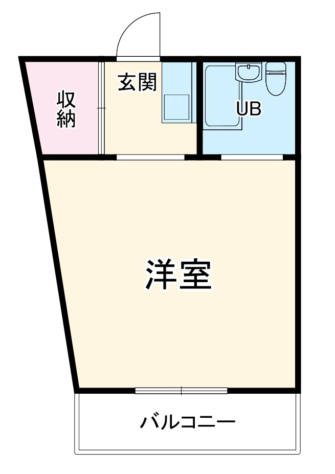 トラストメゾン二葉の間取り