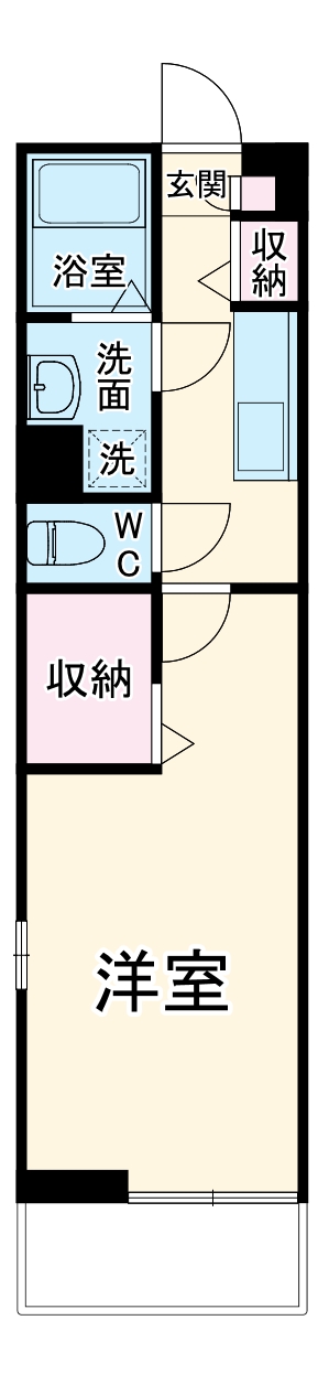 リブリ・Kushihikiの間取り