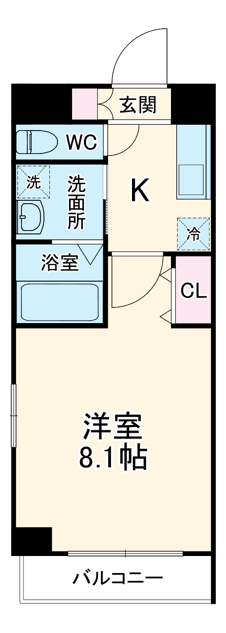 メイゾン城北公園の間取り