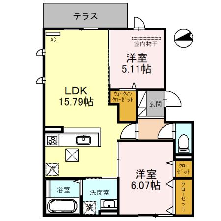 シティエルの間取り
