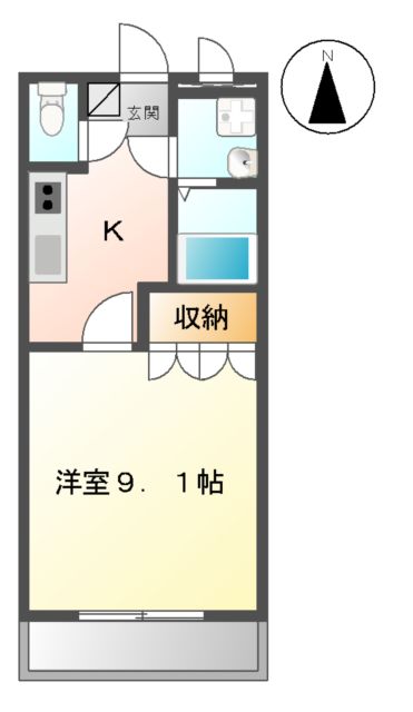 L・Gardenの間取り