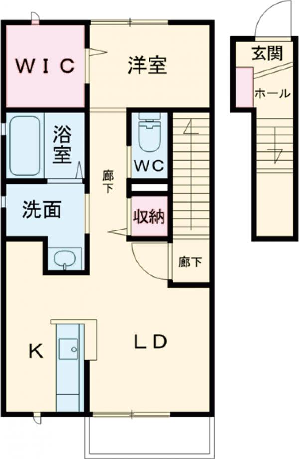 ティエラ煌の間取り