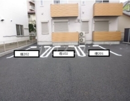 2/10 駐車場