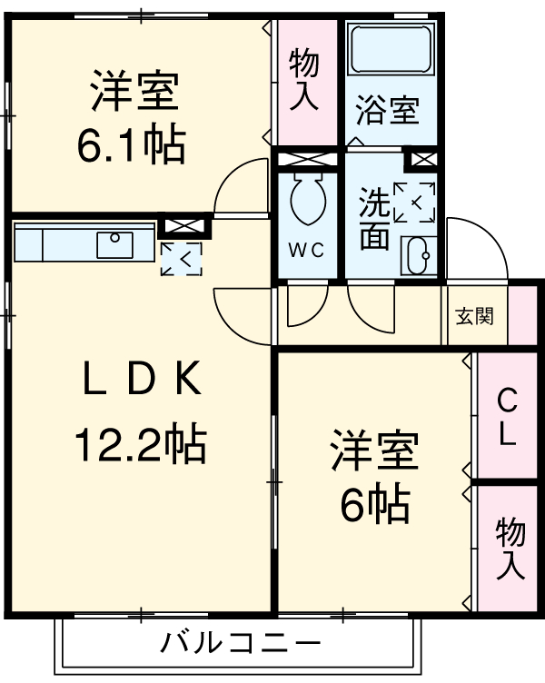 エトワールの間取り