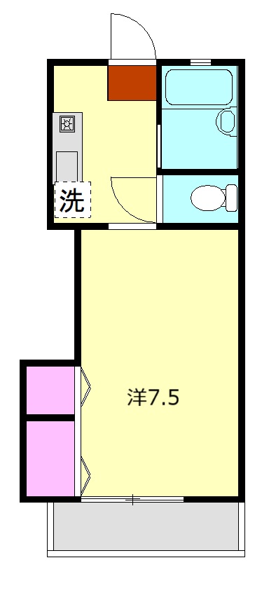 シャルムの間取り