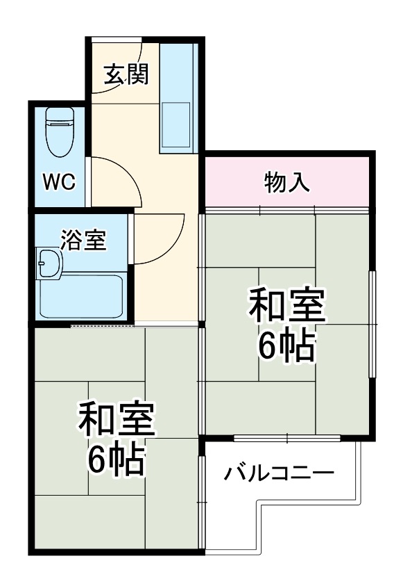 アクセルフラッツの間取り