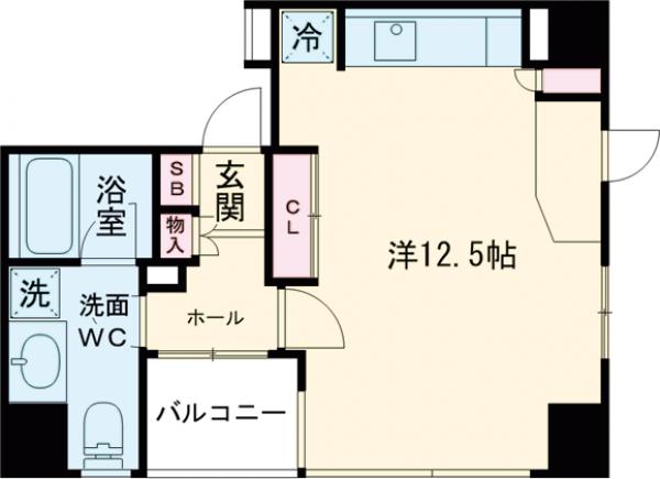 コンフォリア池袋の間取り