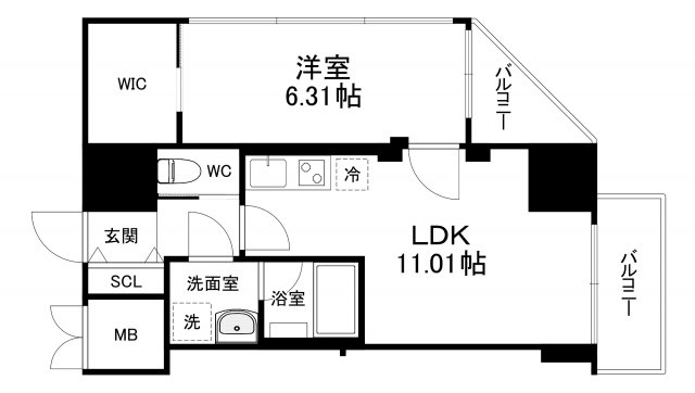 2/30 間取