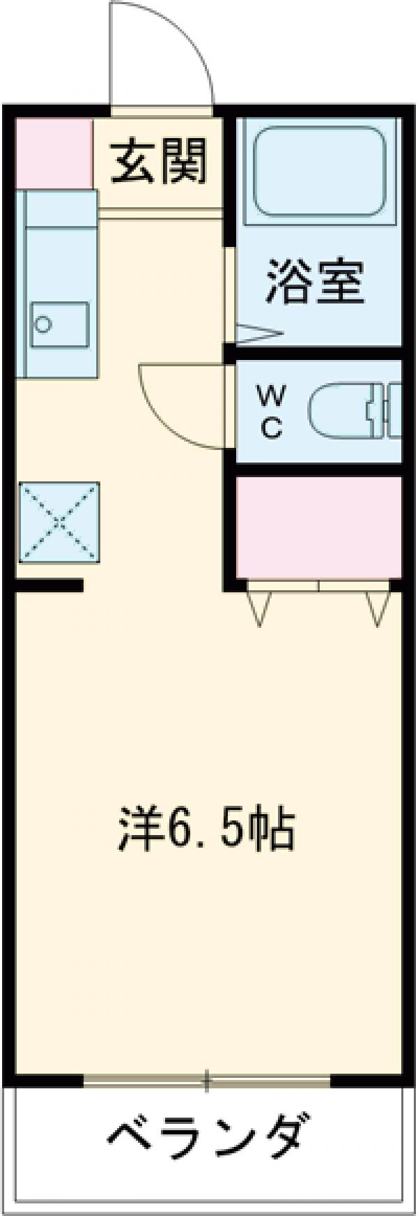 ミツイアパートメントの間取り