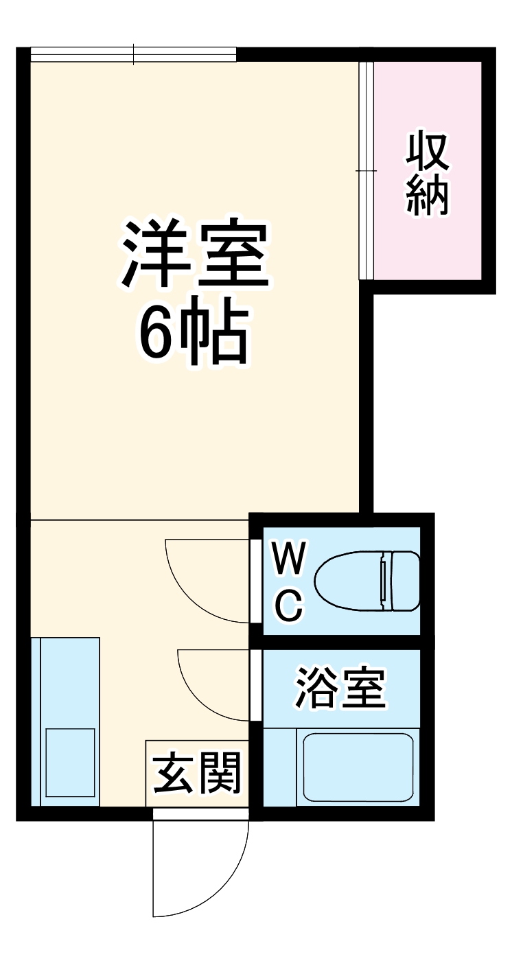 コーポジュネスの間取り