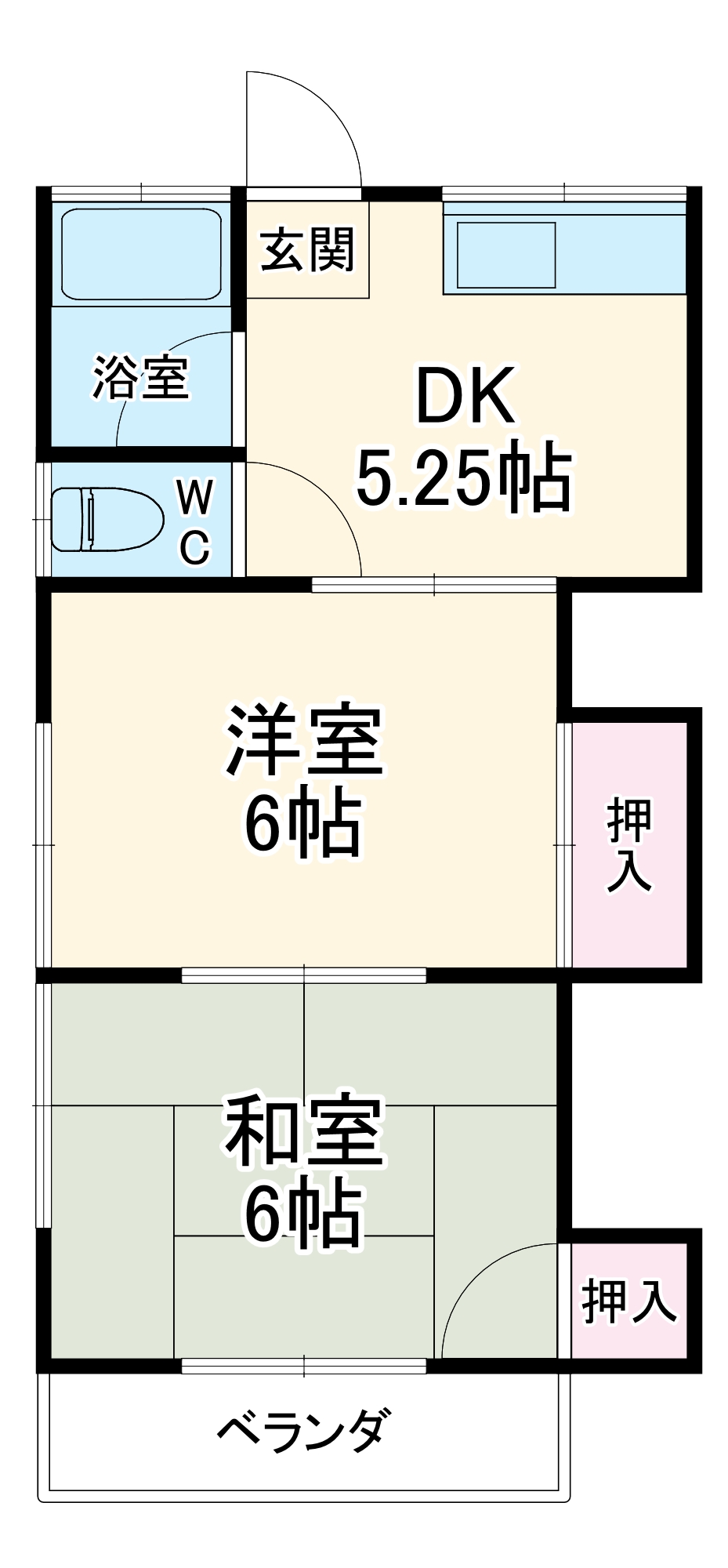 清滝園の間取り