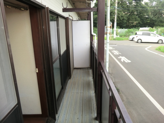 12/24 バルコニー