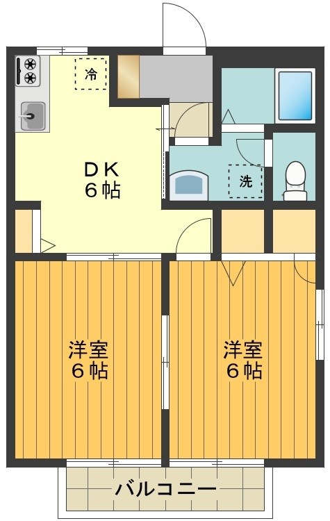 ヴィラ四谷の間取り