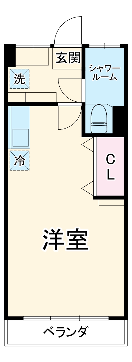 ニュー鵠沼マンションの間取り