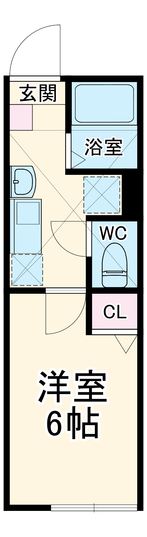 メゾン野島の間取り