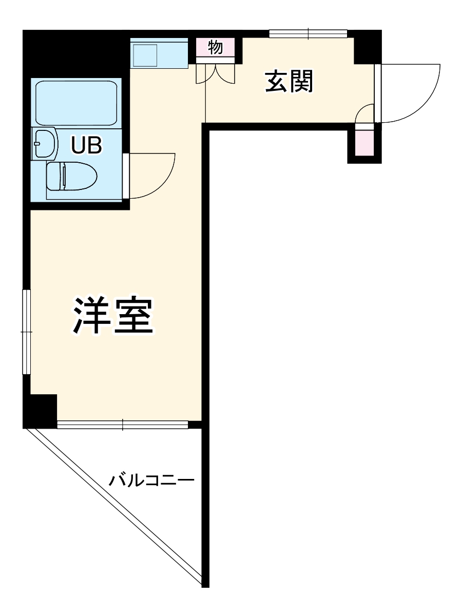 グリーンハイツの間取り