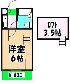 ジュネパレス北習志野第8の間取り
