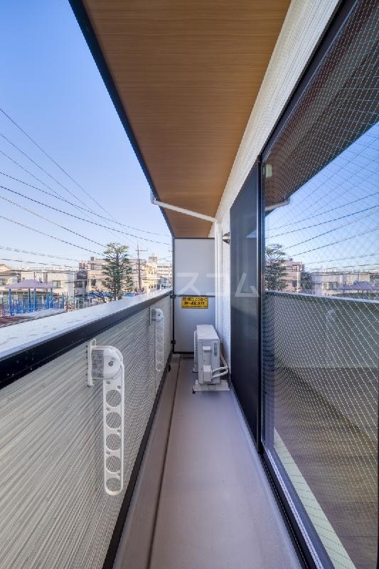 12/24 バルコニー