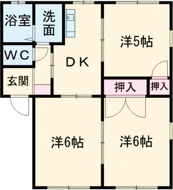 エルフローラCの間取り