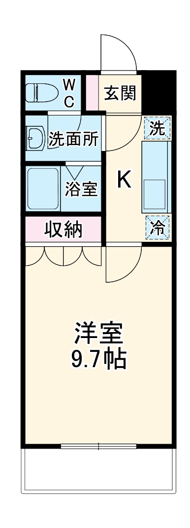 ムーンレジデンスの間取り