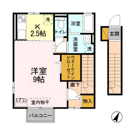 リトルアイランドⅢの間取り