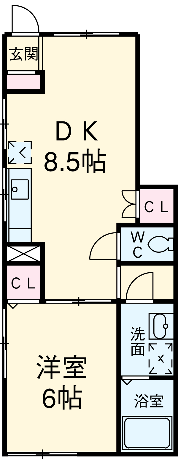 ササキハウスの間取り