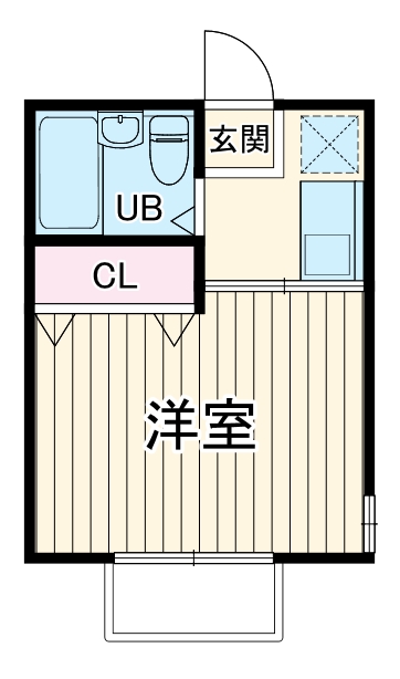 イーグル衣笠の間取り