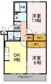 ピアエスポワールの間取り