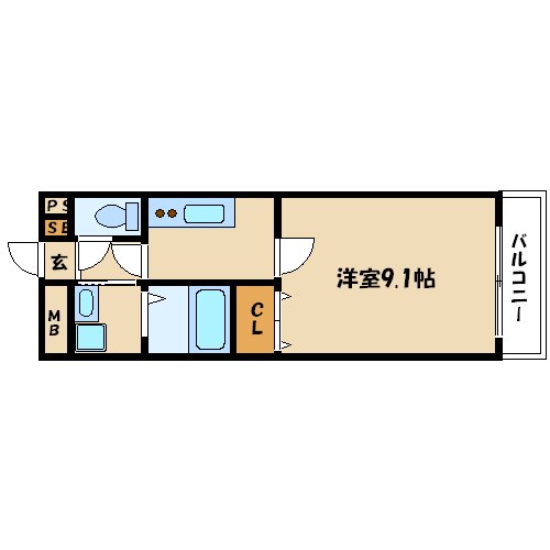 アムール YFの間取り