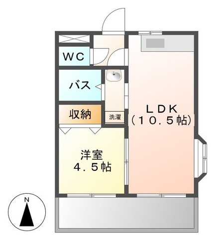パレスシャルマンの間取り