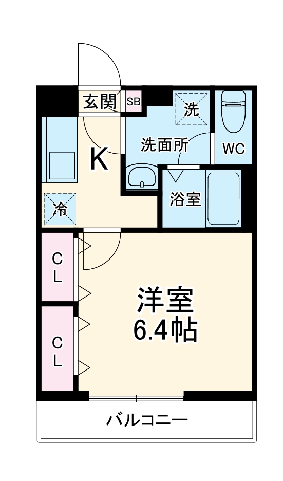 ヴィラ大和の間取り