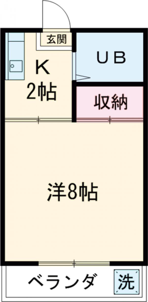 クレスト粕川の間取り