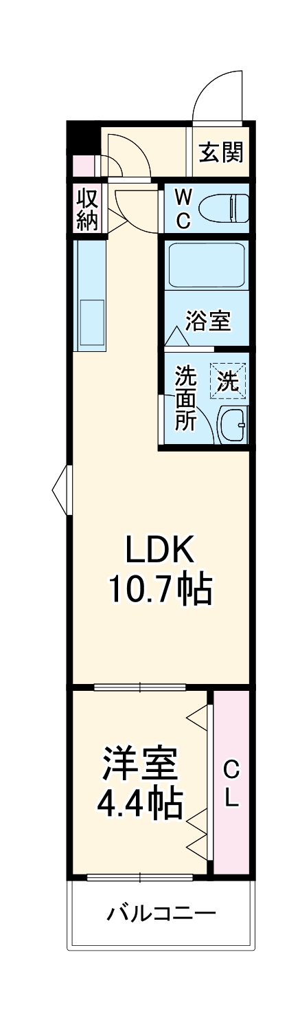 LECOCON一宮の間取り