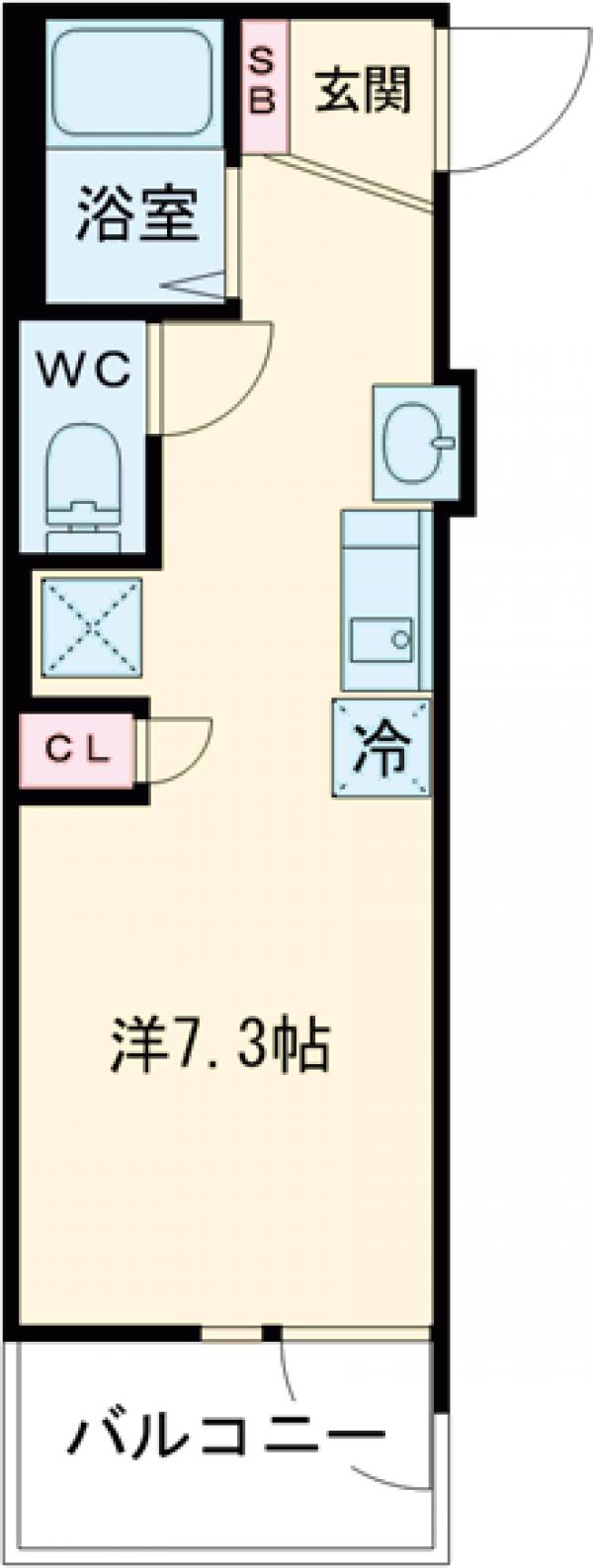 ルネコート京成小岩の間取り