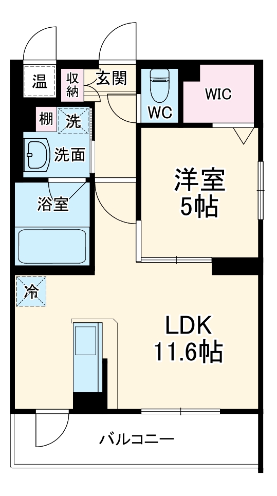 ベルクレール豊中の間取り