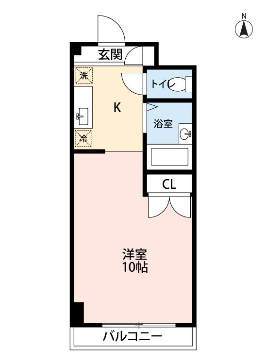 実籾フラッツの間取り