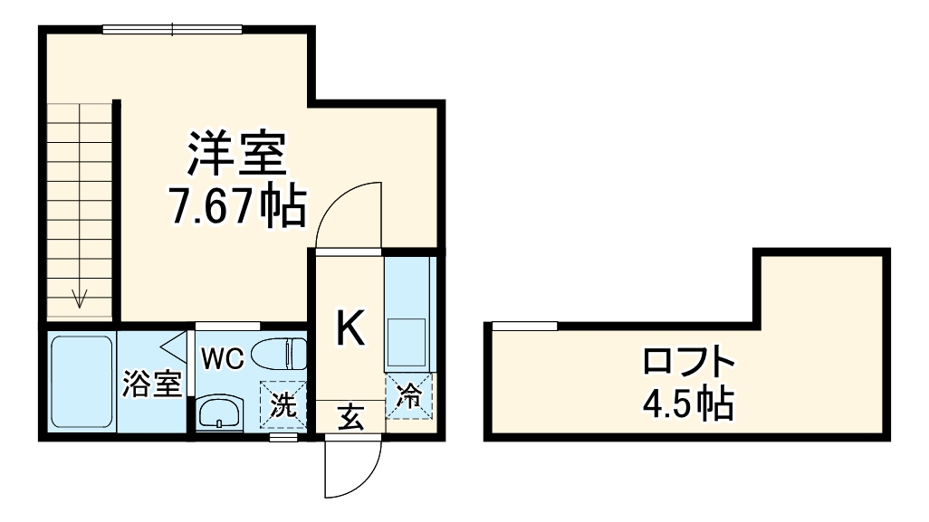 Luonto古淵の間取り