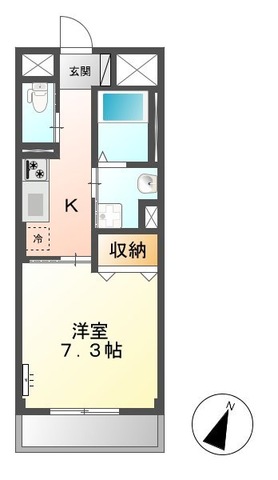 トレシャーナの間取り