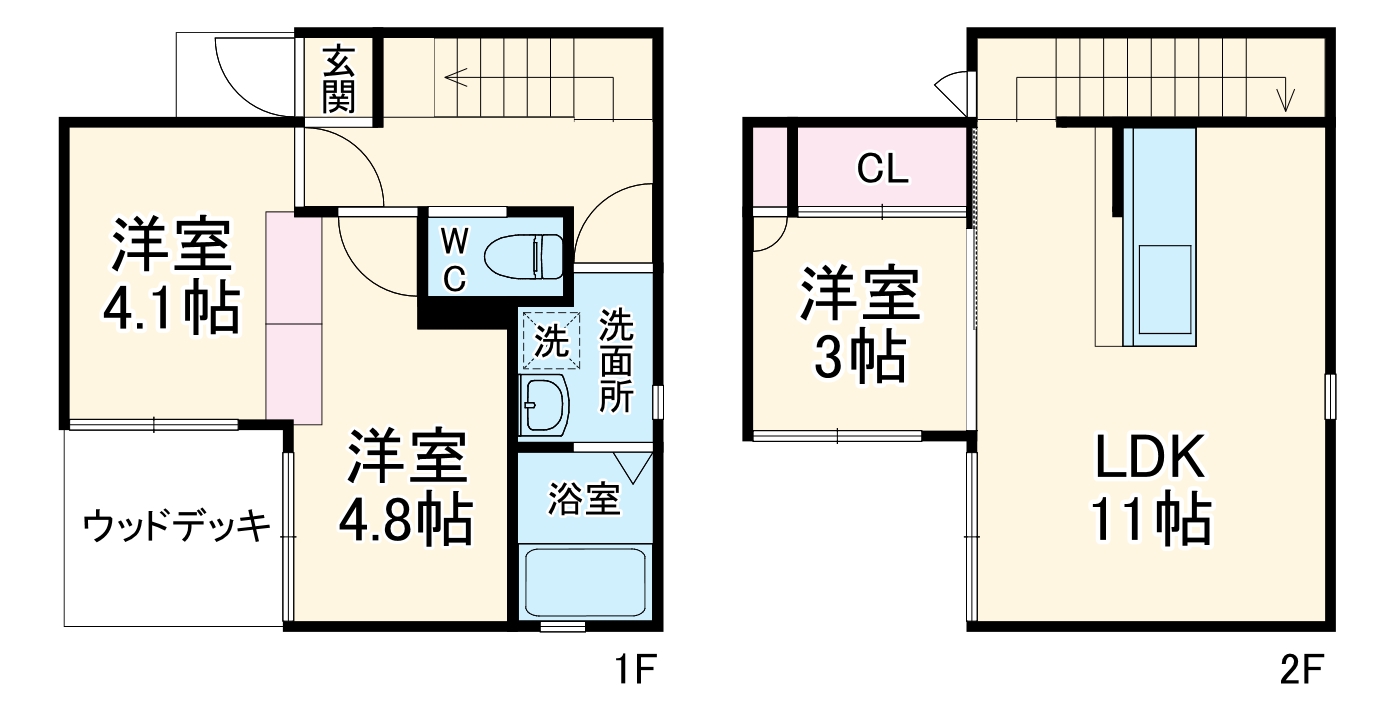 洸澄ハウスの間取り