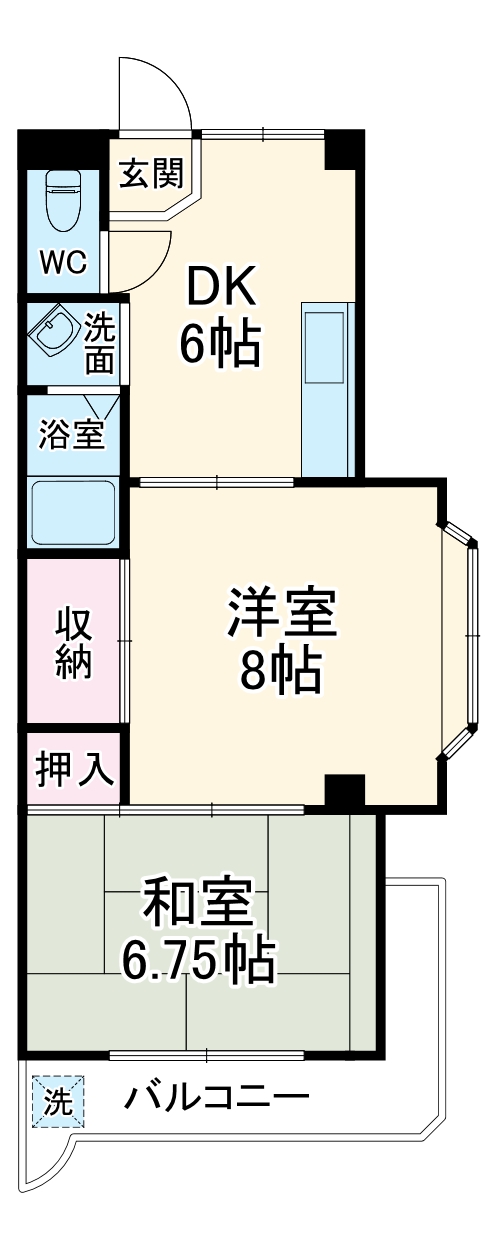 メゾン井上の間取り