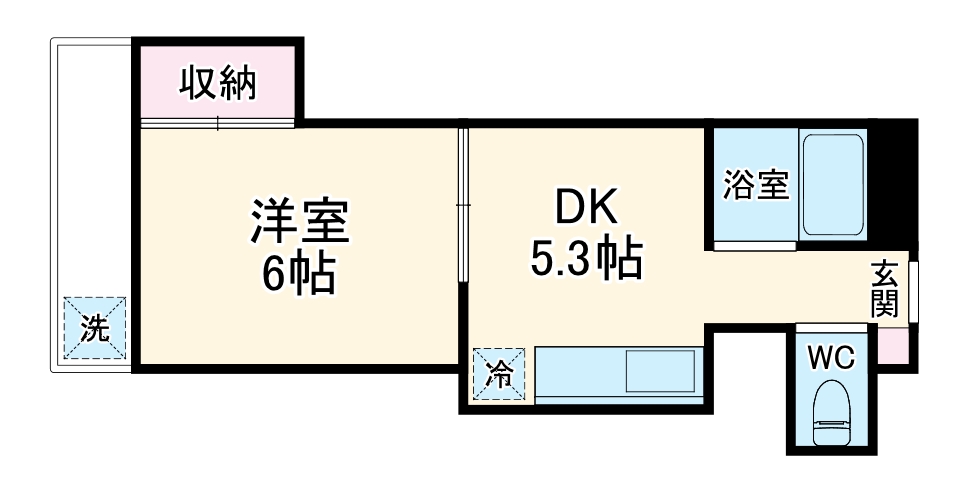 エスポワール青葉台の間取り