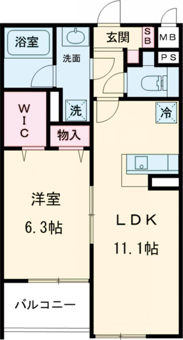 Loire F Ⅱの間取り