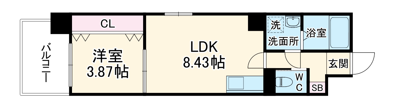 to U Miyakojimaの間取り