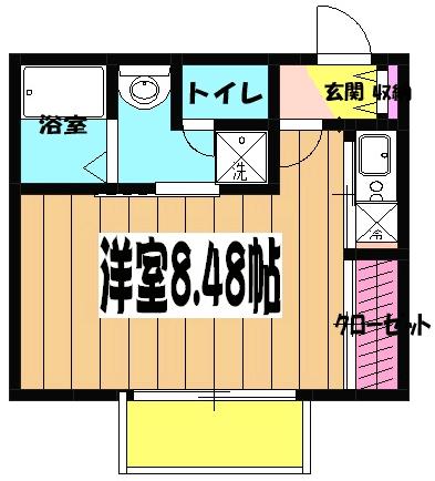 フォルス11の間取り