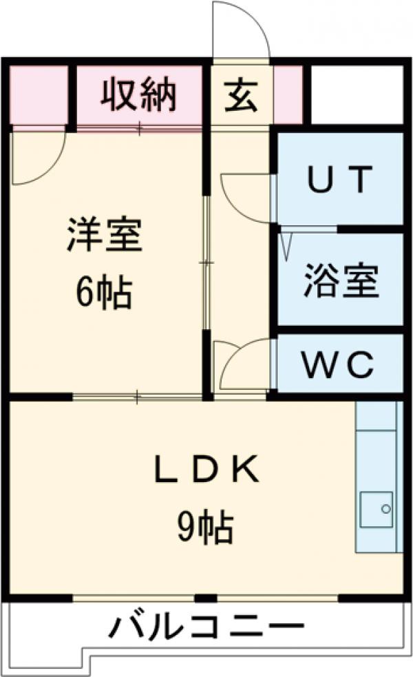 スリーゼ錦の間取り