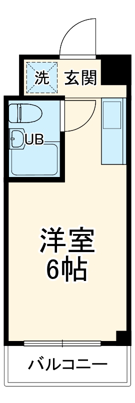 長谷川ビル矢田南の間取り
