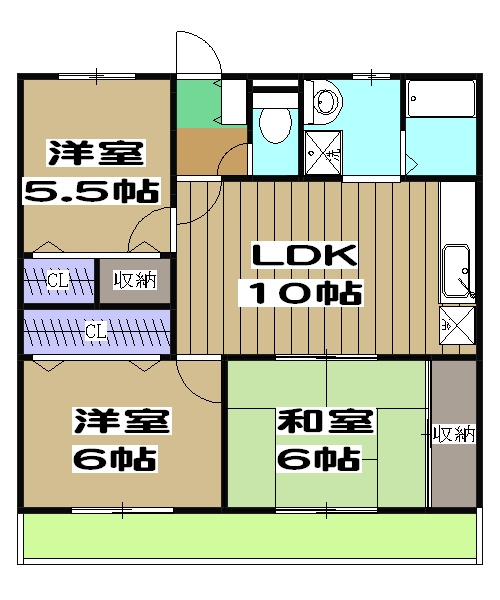 MOグロリーエイトの間取り