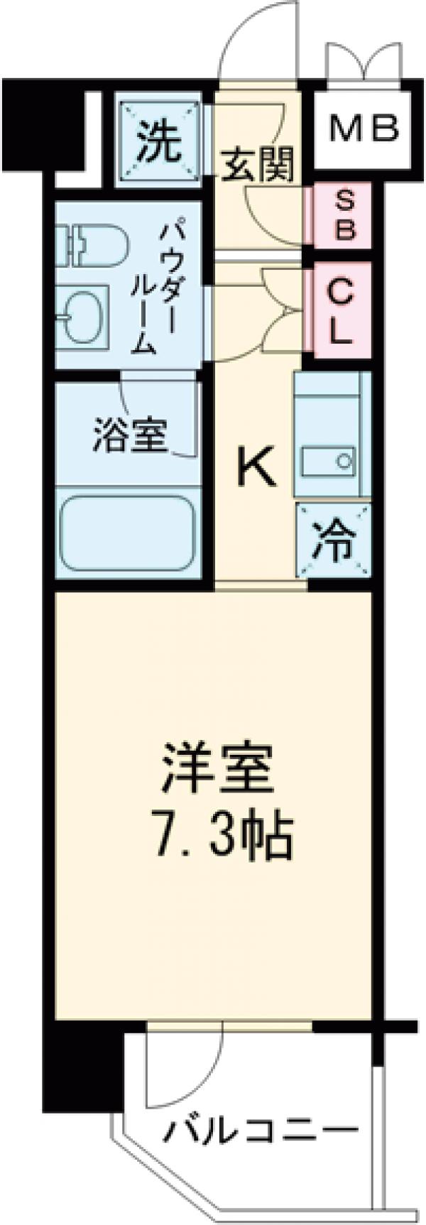 メインステージパーク大山の間取り