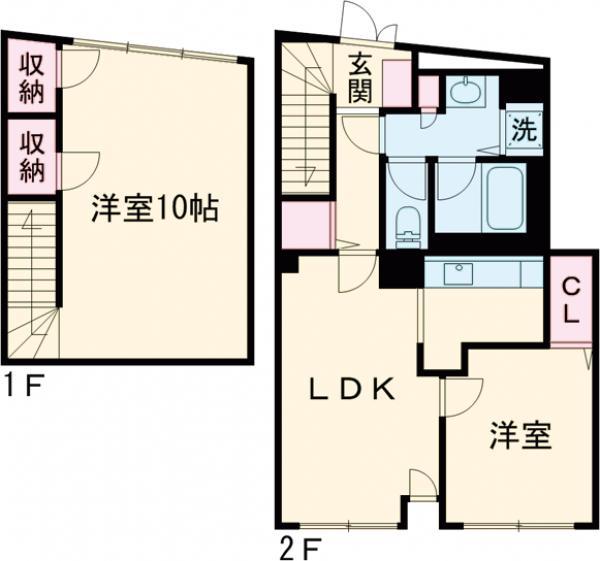 目白台ビルの間取り