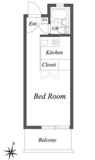 DeLCCS鷺ノ宮の間取り